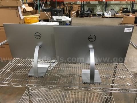LOT OF 2 Dell LCD Monitor S2718D 27" ultradünn QHD-Auflösung 2560x1440 IPS-Panel USB-C