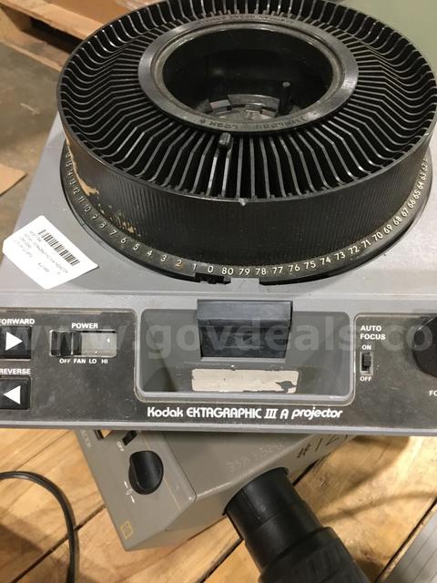 LOT OF 3 KODAK EKTAGRAPHIC III A PROJECTOR