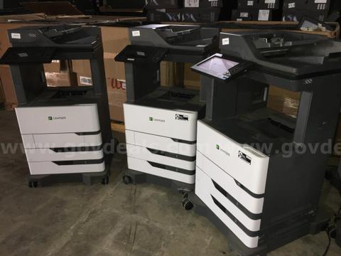 LOT OF 3 LEXMARK MULTIFUNCTION PRINTER MX826