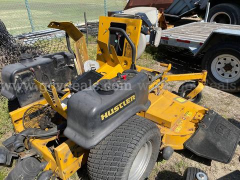 Lot of Two Hustler Mowers
