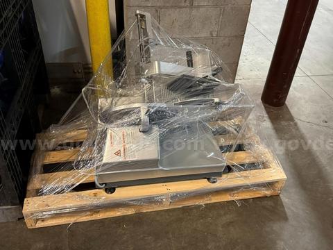 Lot of (2) 2015 Bizerba GSPHD 33 Meat Slicer