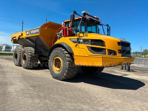 40 TON ARTICULATED ROCK HAULER TRUCK-VOLVO
