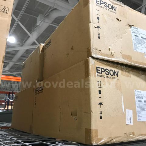 LOT OF 4 Epson ELPMB62 Projector Wall Mount