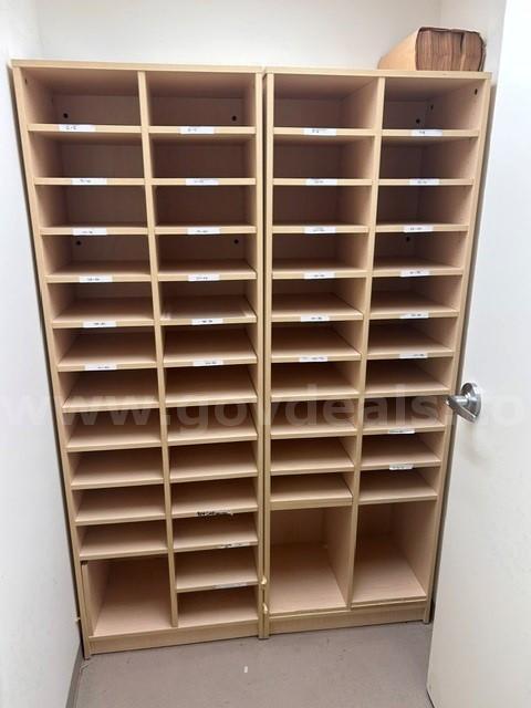 Furniture / Office Equipment - Sorting Cupboards x2