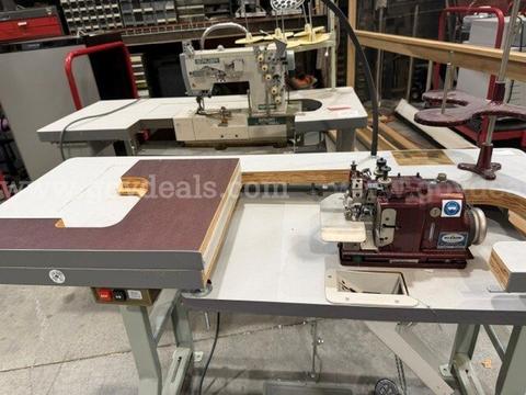 Commercial Sewing Machines (2): Siruba F007H, and Merrow M-2DNR-1