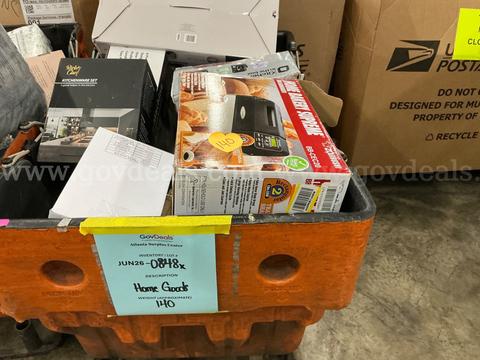 General Merchandise:  "Home Goods" (JUN26-0848X)