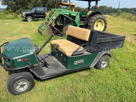 EZGo Utility Cart with electric dump bed