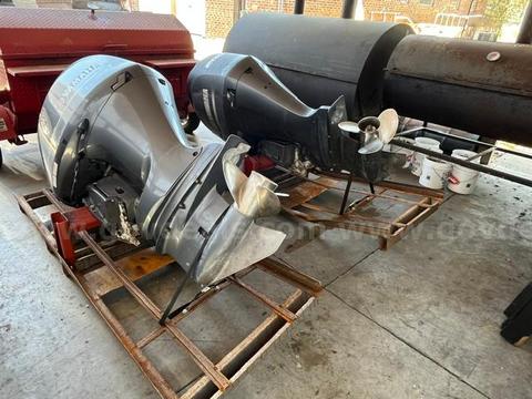 Twin 2016 Yamaha 200HP Four Stroke Outboard Motors
