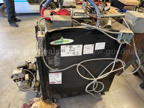 Energy Logic EL 375B Waste Oil Boiler w/Piping for Holding Tank, Pump & Sensor