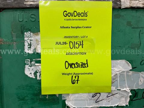 General Merchandise: "Large Items" (JUL26-0154)