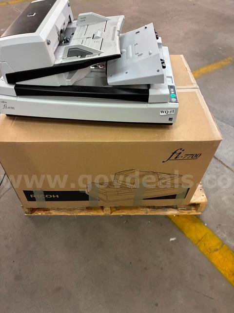 Scanners, Ricoh/Fujitsu, lot of 2 - UNTESTED