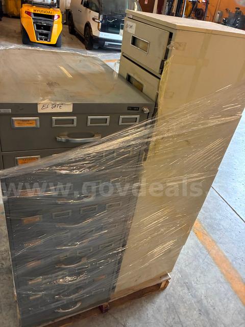 File cabinets, lot of 7