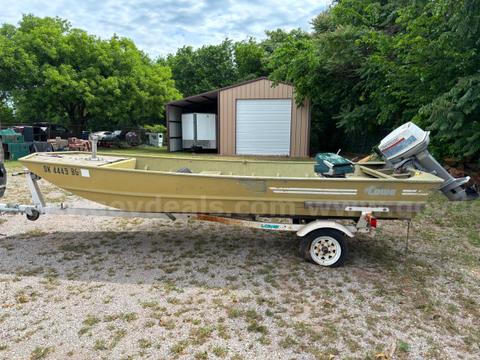 1985 Lowe Olympic 16' w/1985 Evinrude 25 HP