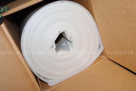 Lot of Polyethylene Sheeting Rolls (300') and Bags (4500 bags)