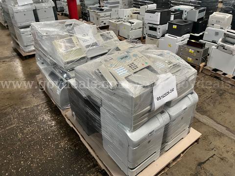 Lot of printers and office equipment