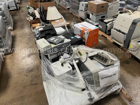 Lot of printers and office equipment