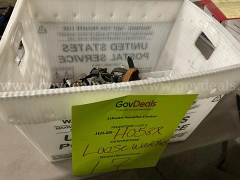 Jewelry: Watches "Loose" Assorted (JUL26-H058X)