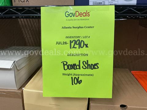 Apparel: "Boxed Shoes" (JUL26-1290X)
