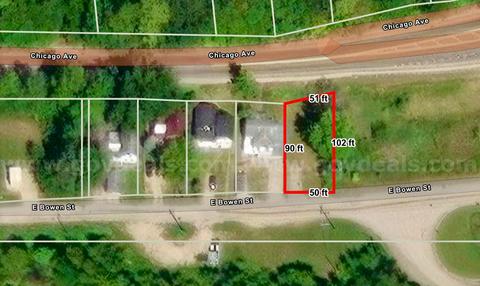 0.11 Acres Residential Lot in  North-West of Chicago (Savanna, IL)