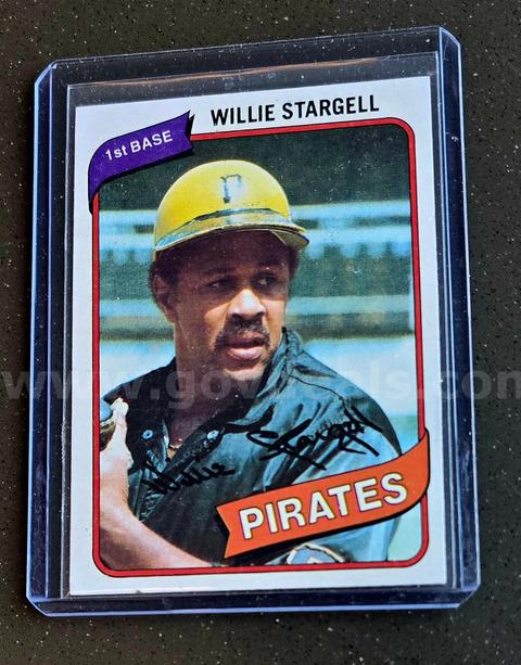 1980 TOPPS WILLIE STARGELL CARD