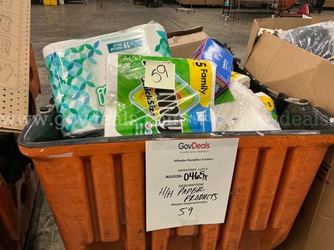 General Merchandise: "Household/Paper Products" (AUG26-0465X)
