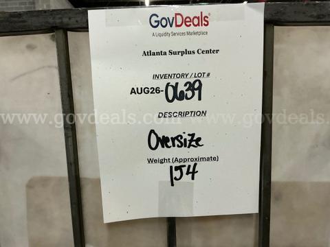 General Merchandise: "Large Items" (AUG26-0639)