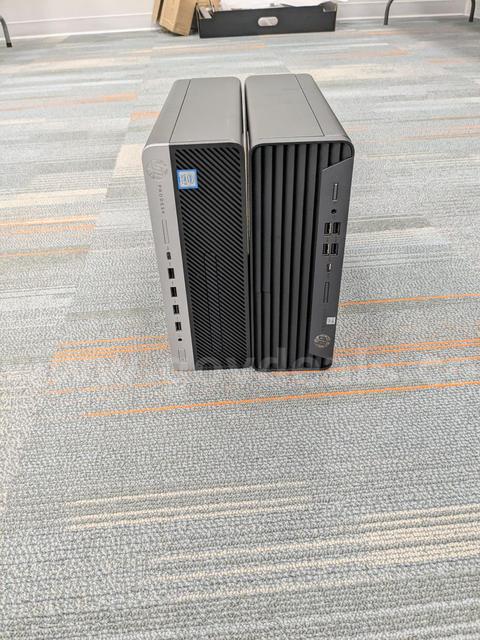 Lot of 2 Small Form Factor PCS