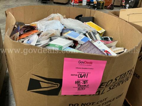 Books: Mixed "Hard and Soft Back" (Gaylord) (SEP26-0641)