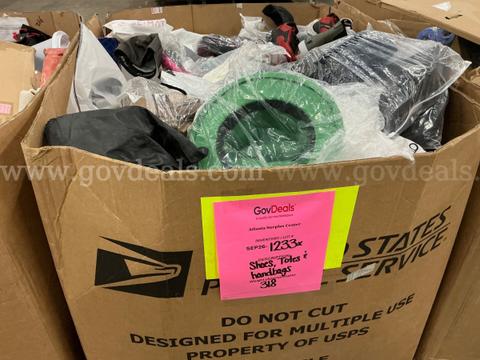 Apparel: Manually Sorted "Shoes, Handbags and Totes" (SEP26-1233X)