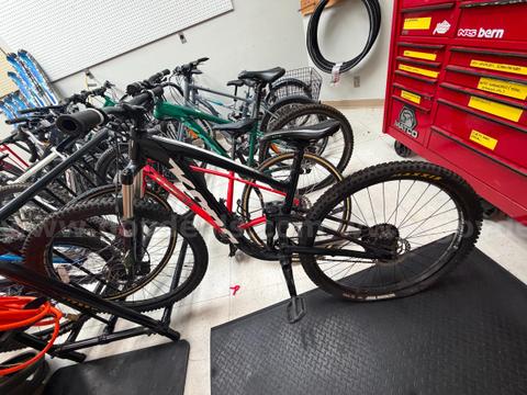 Full suspension Kona bike