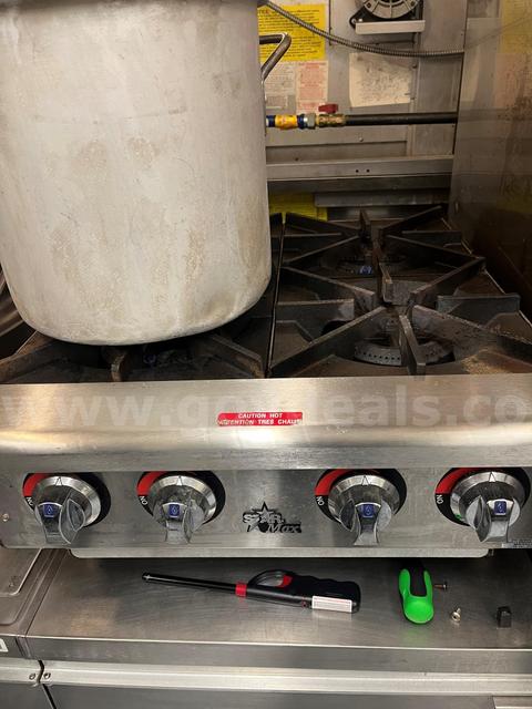 Star Max 4 Burner Table Top Cooker