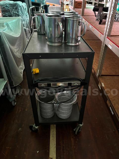 Cart with Pitchers