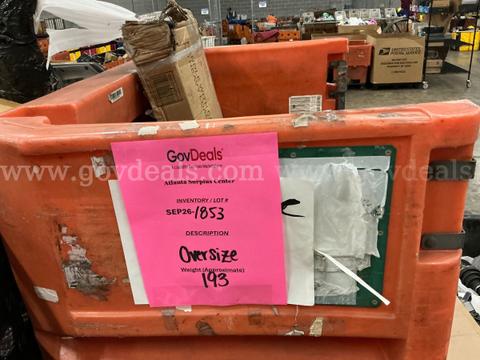 General Merchandise: "Large Items" (SEP26-1853)