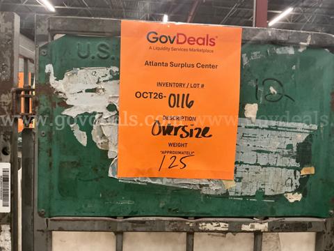 General Merchandise: "Large Items" (OCT26-0116)