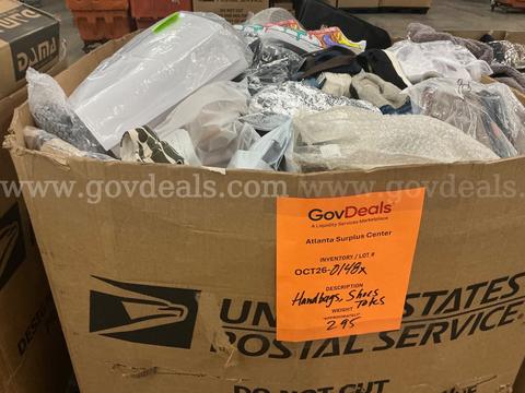 Apparel: Manually Sorted "Shoes, Handbags and Totes" (OCT26-0148X)