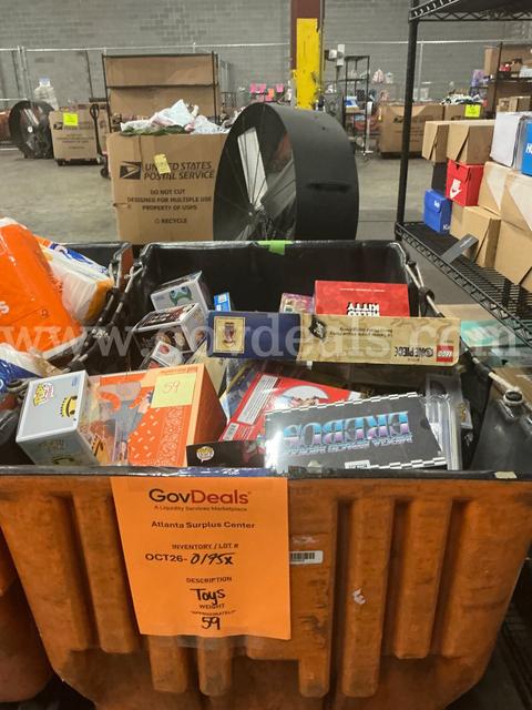 Collectibles: "Toys, Games and Puzzles" (OCT26-0175X)