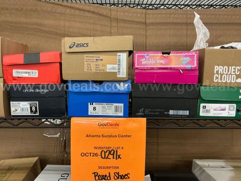 Apparel: "Boxed Shoes" (OCT26-0291X)