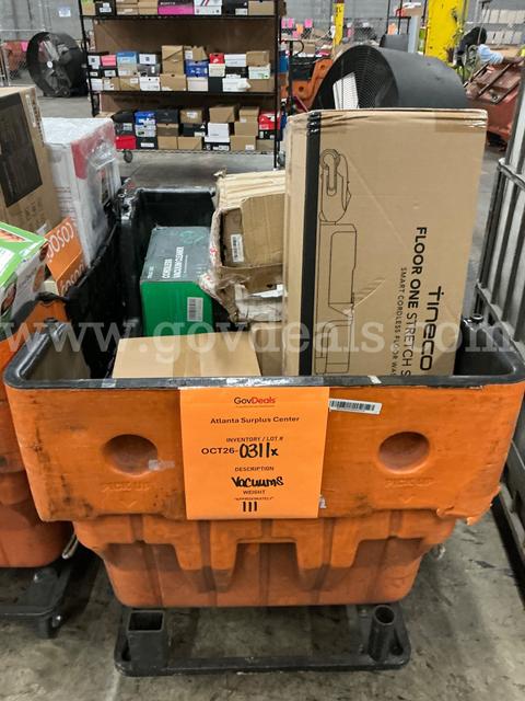 General Merchandise: Vacuum/Cleaning (OCT26-0311X)