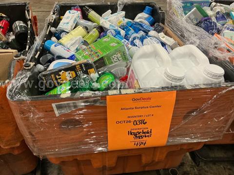General Merchandise "Household Cleaning Products" / Auto Chemicals" (OCT26-0316)