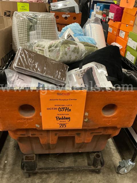 General Merchandise: “Bedding/Linens” (OCT26-0371X)