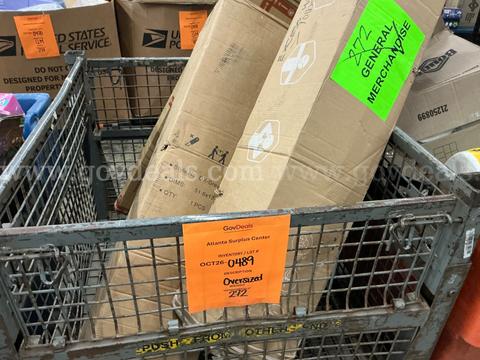 General Merchandise: "Large Items" (OCT26-0489)