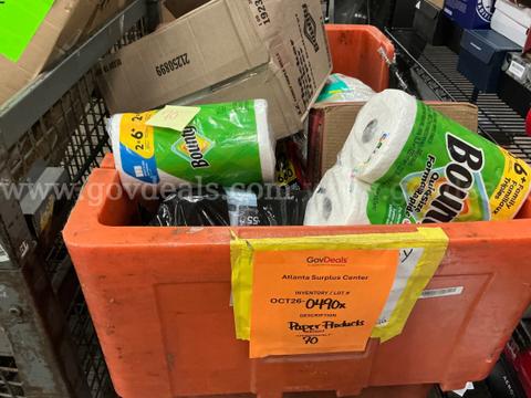 General Merchandise: "Household/Paper Products" (OCT26-0490X)