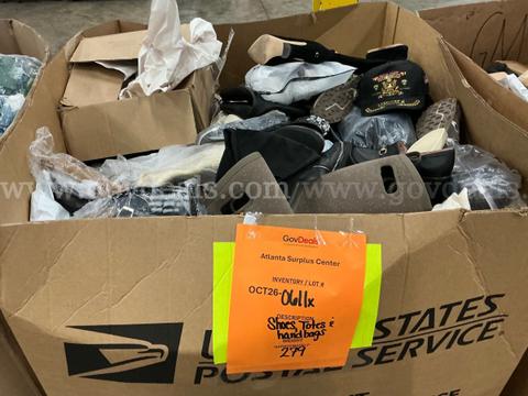 Apparel: Manually Sorted "Shoes, Handbags and Totes" (OCT26-0611X)