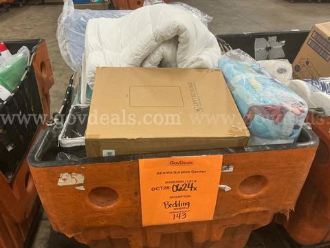 General Merchandise: “Bedding/Linens” (OCT26-0624X)