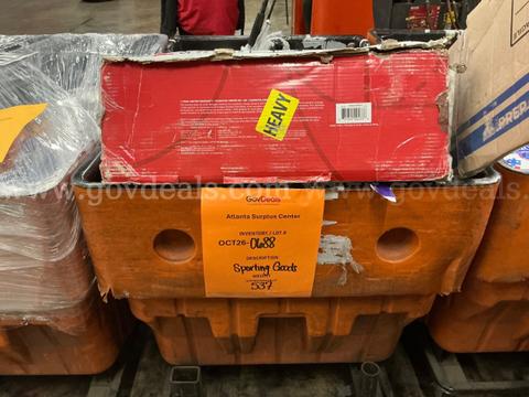 Sporting Goods: (OCT26-0688)
