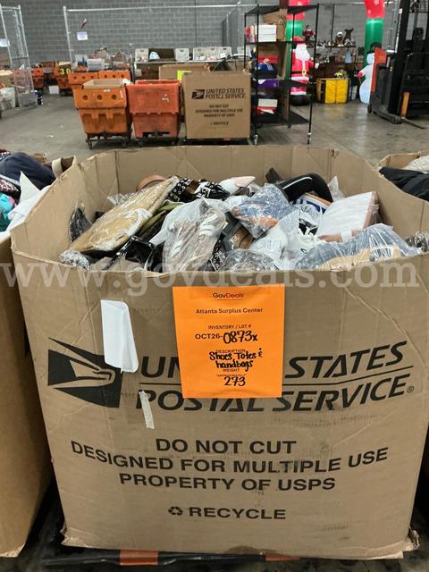 Apparel: Manually Sorted "Shoes, Handbags and Totes" (OCT26-0873X)