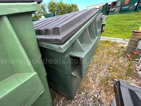 (1) Rolling Dumpster - THIS AUCTION IS FOR ONE (1) ROLLING DUMPSTER