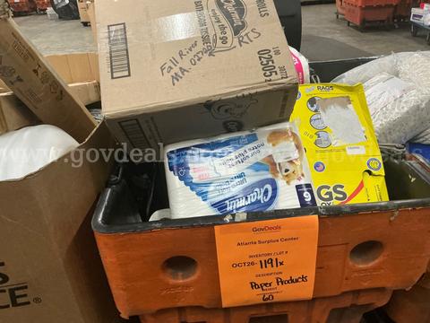 General Merchandise: "Household/Paper Products" (OCT26-1191X)