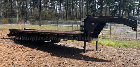 Gooseneck Trailer, 24ft, 2001 Top Hat, Qty 1