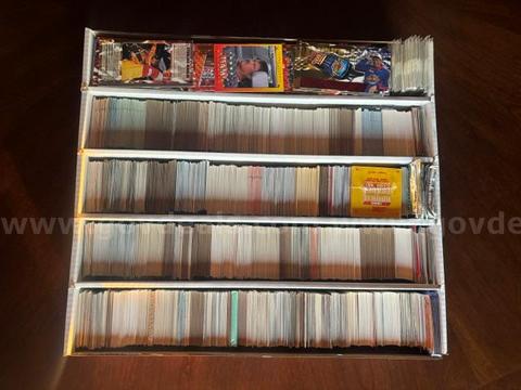 Sports Trading Card Collection – 4,900+ Cards (Baseball & Racing) | 1950s–Modern Era | Vintage, Numbered & SHIPPING!